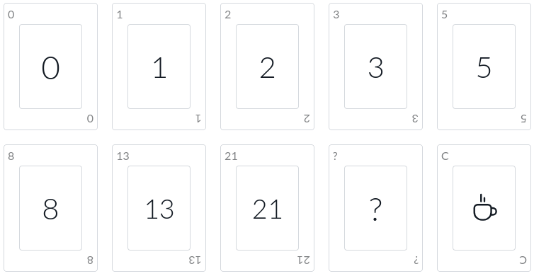 Deck of Fibonacci cards